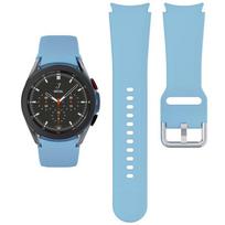 Silikoninis dirželis Samsung Galaxy Watch 6/5/4 44mm 40mm 4 classic 42 46mm 43mm 47mm Sportinė apyrankė Galaxy Watch 5 pro 45mm juosta watch 7 6 44mm 40mm šviesiai mėlyna spalva