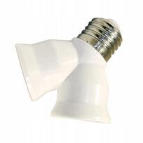 2xE27 socket splitter adapter