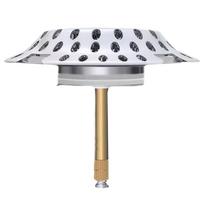 Tub Stopper Bathtub Drain Plug Bathtub Plug and Cover with Strainer Bathtub Drain Hair Catcher for 1.57 To 2.2 in Tub Drain Hole sidabras