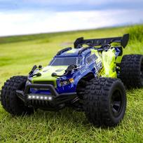1:18 Scale 4WD High-Speed RC Car, All-Terrain Monster Truck Remote Control Toy Car for Boys Adults žalia