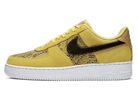 Nike Air Force 1 Low Yellow Snakeskin BQ4424-700 45