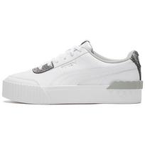(WMNS) PUMA Carina Lift Snake White/snake print Low Casual Board Shoes Women's 373230-01 EU 35.5