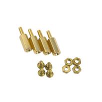 Raspberry Pi/Banana Pi M2/M3 2.5x11+6mm Copper Standoff Screw Set (4 Pieces) M2.5X11+6mm Copper Standoff Screw 4 Sets