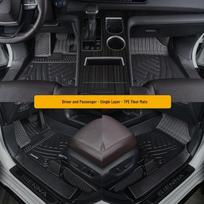 Toyota Sienna 2021-2026 Fully Enclosed TPE Floor Mats for Seven-Seater Models