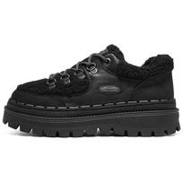 Skechers Street Niteball Platform Shoes Low top Casual Shoes Women's Black 167902-BBK 35.5