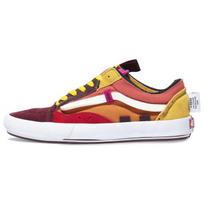 Vans Old Skool Series Cap Retro Casual Low-Top Skate Shoes Unisex sneakers Yellow Brown VN0A4UUHZJE 35