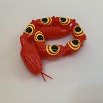 Realistic Plastic Snake Toys Adult Children Prank Prop Fun Fake Snake Model Party April Fool's Day Scary Trick Or Treat Toys OneSize raudona