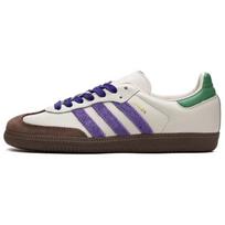 Adidas Samba OG Off White Core Purple Green Brown Moteriški sportbačiai ID8349 36⅔ white