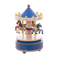 Artistic Rotating Holiday Music Box Carousels Design Perfect For Festives Decorating