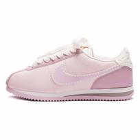 Nike Leather Slip Resistant Abrasion Resistant Low top Casual Running Shoes Women's White Pink HV6012-161(Team15-) 39