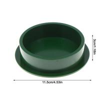 1 vnt. Balta golfo duobės puodelis 10cm / 15cm Plastikinis golfo putinimo žalumos duobės puodelio dangtelio žiedas Golfo aikštyno praktikos putinimo treneris as the picture