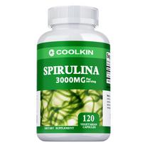 Spirulina Vegetarian Capsules, 3000mg per serving, high in spirulina, balanced nutrition, suitable for both men and women. 120*1