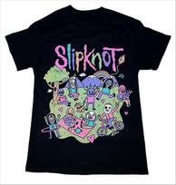 ŽAVINGI Slipknot Grafiniai Marškinėliai 100% Medvilnė Apvalia Kaklo Dalimi Laisvalaikio Unisex Marškinėliai Vasarinis Viršus S beige