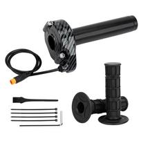 Suderinama elektrinio droselio rankenos dangtelis, skirtas Macfox, HappyRun, Freego ir Heybike (12-72V) None gray