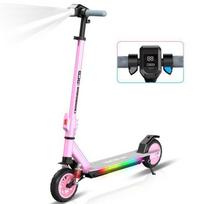 RCB R12 MAX Pink Electric Scooter – 220W – 3 Speeds – 7” – Colorful LEDs – Digital Display – 15KM – Best Gift