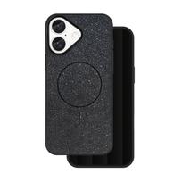 Blizgus plonas Mag dėklas, skirtas iPhone 16e / 17e, juodas