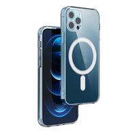 „Anti Shock“ 1,5 mm „Mag“ dėklas, skirtas „Apple iPhone 16 Pro“ 6,3", skaidrus, su apsauga kamerai