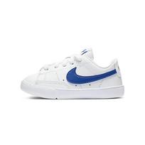 Nike Blazer Comfortable Slip Resistant Durable Low Top Walking Shoes Baby Shoes White Blue CZ7581-100 23.5