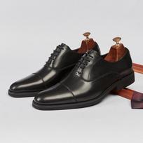 Gentleman New Men's Pointed Patchwork Lace Up Business Shoes Male Luxury Designer Homecoming Wedding Dress Footwear 38