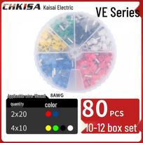 Round Tube VE Terminal Storage Box for Quick Wiring and Cold Pressed Ferrules
