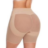 Sexy Butt Lifting Shaping Shorts Women High Waist Mesh Breathable Shaping Panties Shapewear Thigh Slimming Smooth Body Clothing M beige