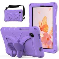 Redmi Pad SE 8.7  Protective Case with Butterfly Stand - Drop-proof (2023) 8.7 inch šviesiai violetinė spalva