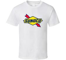 Sunoco Gasoline Gas Station Vintage Fuel Petro Classic Logo T Shirt M white