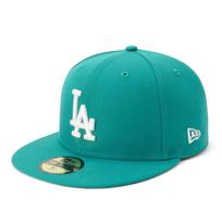 Flat Visor Cap MLB Dodgers LA Aqua 7 59Fifty MLB Los Angeles Dodgers [New Era] 5/8