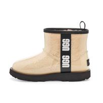 UGG Classic Clear Mini II Batai Natūralūs Juodi Vaikams 1112386K-NBLC 38