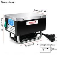 0.9A NEW Portable Powerful Mute Demagnetizer Portable Mini Demagnetizer Mold Demagnetizing Tool 220V