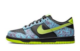 Nike Dunk Low SE Acid Wash Baltic Blue Volt GS DV1694-900 35.5