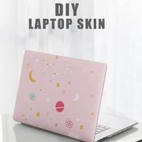 DIY 15inch Laptop Stickers Skins A+C Side Waterproof Notebook Computer Cover Skin for Macbook /HP / Dell / Lenovo / Acer / ASUS