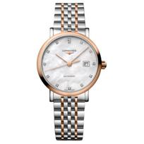 LONGINES Boya series automatic mechanical movement 30 meters waterproof mother-of-pearl dial stainless steel case stainless steel strap L4.310.5.80.7 kriaušė