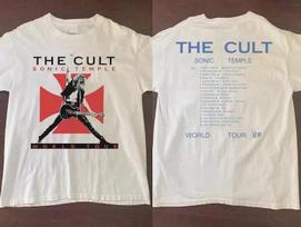 The Cult Sonic Temple World Tour 89 T-Shirt XL