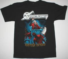 SANCTUARY BAND REFUGE DENIED NEW Rare Black Men S-234XL T-shirt MC702 Unisex T-Shirt XL