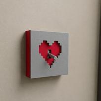 Retro Game Style Wall Switch Plate Decor Shell Removable Joystick Switch Stickers  Living Room pilka