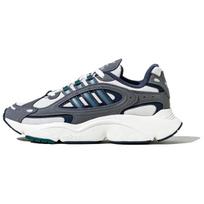 Adidas Originals Ozmillen Abrasion Resistant Height Increasing Low top Chunky Sneakers Unisex Gray Green IH3373 44