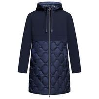 Lengvas paltas moterims, Mėlyna, Quilted Jacket
