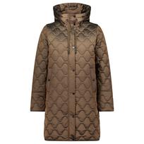 Lengvas paltas moterims, Ruda, Quilted Jacket