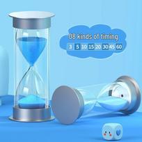Durable Hourglass Timer for Kids - Student Time Manager 3 minutes safyro mėlyna spalva
