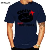 ONYX WAKEDAFUCUP Rap Hip Hop Music White TShirt Size S M L XL 2XL 3XLMen TShirt Tops S black