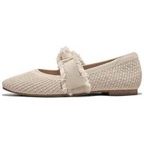 Skechers CLEO SNIP Fabric Comfortable Low top Casual Shoes Women's Beige 158676-NAT 35