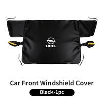 Skirta Opel Insignia Automobilio priekinio stiklo uždangalas Sniego apsauga nuo saulės Dangtelio priedai Skirta Opel Corsa Astra Insignia Vectra Zafira Meriva Mokka black