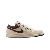 Air Jordan 1 Low Premium Ivory Baroque Brown Vyriški sportbačiai Kremas Šviesiai dramblio kaulo spalvos Off-Noir IB8058-110 40.5