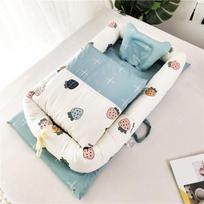 Portable Bionic Baby Crib: Removable, Washable, and Isolated Sleeping Bed for Newborns 90*50*15cm
