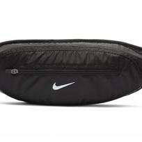 Nike Polyester One Shoulder Crossbody Fanny Pack Regular Unisex Black Casual AC4435-082 juoda