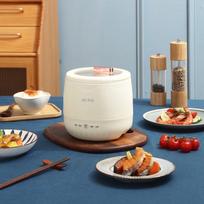 Yopo 1.8L Mini Multi-function Rice Cooker Steamer KB-7008 white