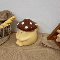 Cup mug cute hug mushroom ceramic cup water cup with lid coffee cup funny birthday gift girl 401-500ml