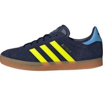 Adidas Originals GAZELLE Abrasion Resistant Low top Kids' Skateboarding Shoes Blue Teenagers IH2795 36