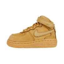 Nike Air Force 1 Mid LV8 TD Flax Baby Sneakers Tan Flax-Outdoor-Green 859338-200 18.5 brown